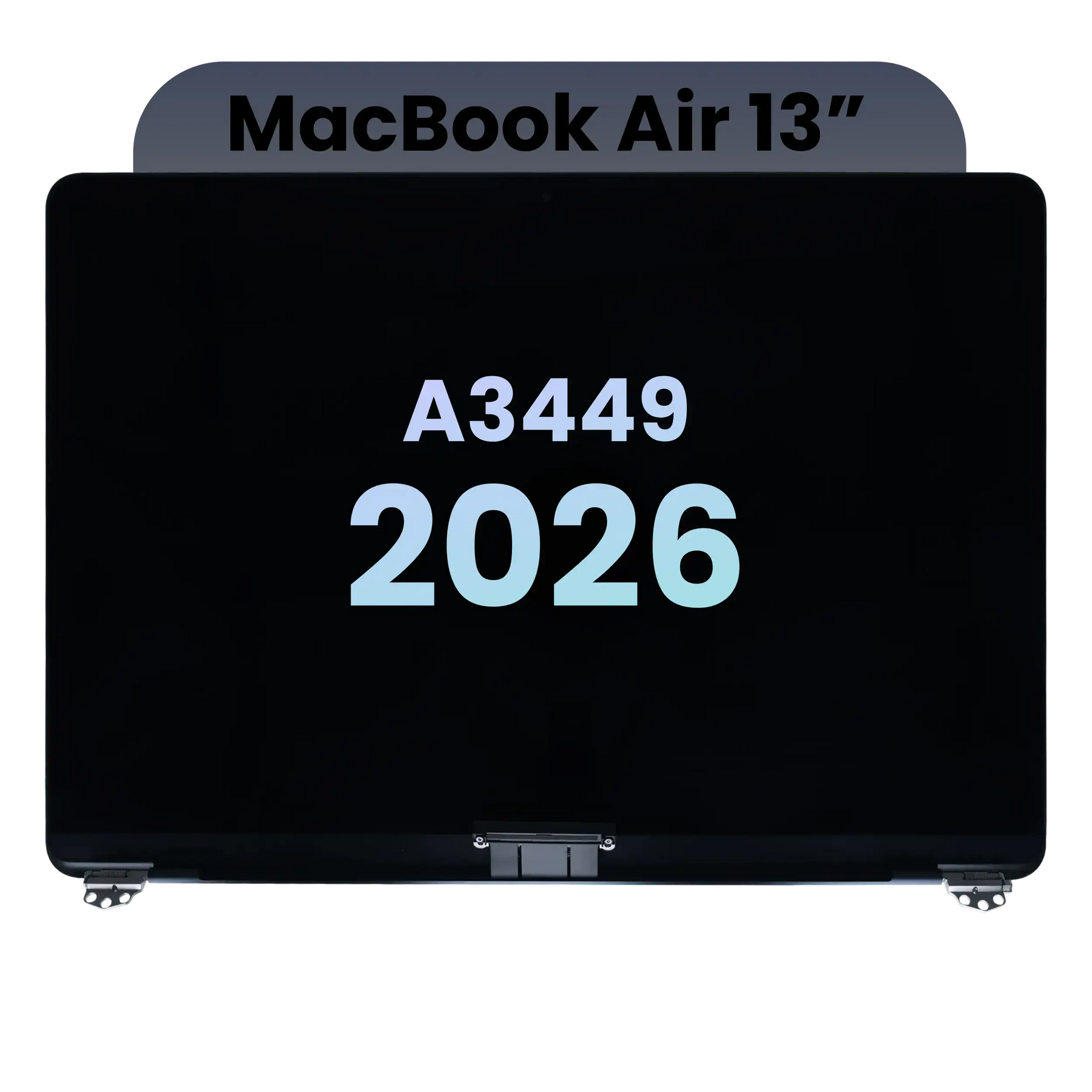 Complete LCD Display Assembly For MacBook Air 13" A3449 (2026) (Genuine OEM) (Midnight)