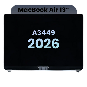 Complete LCD Display Assembly For MacBook Air 13" A3449 (2026) (Genuine OEM) (Midnight)