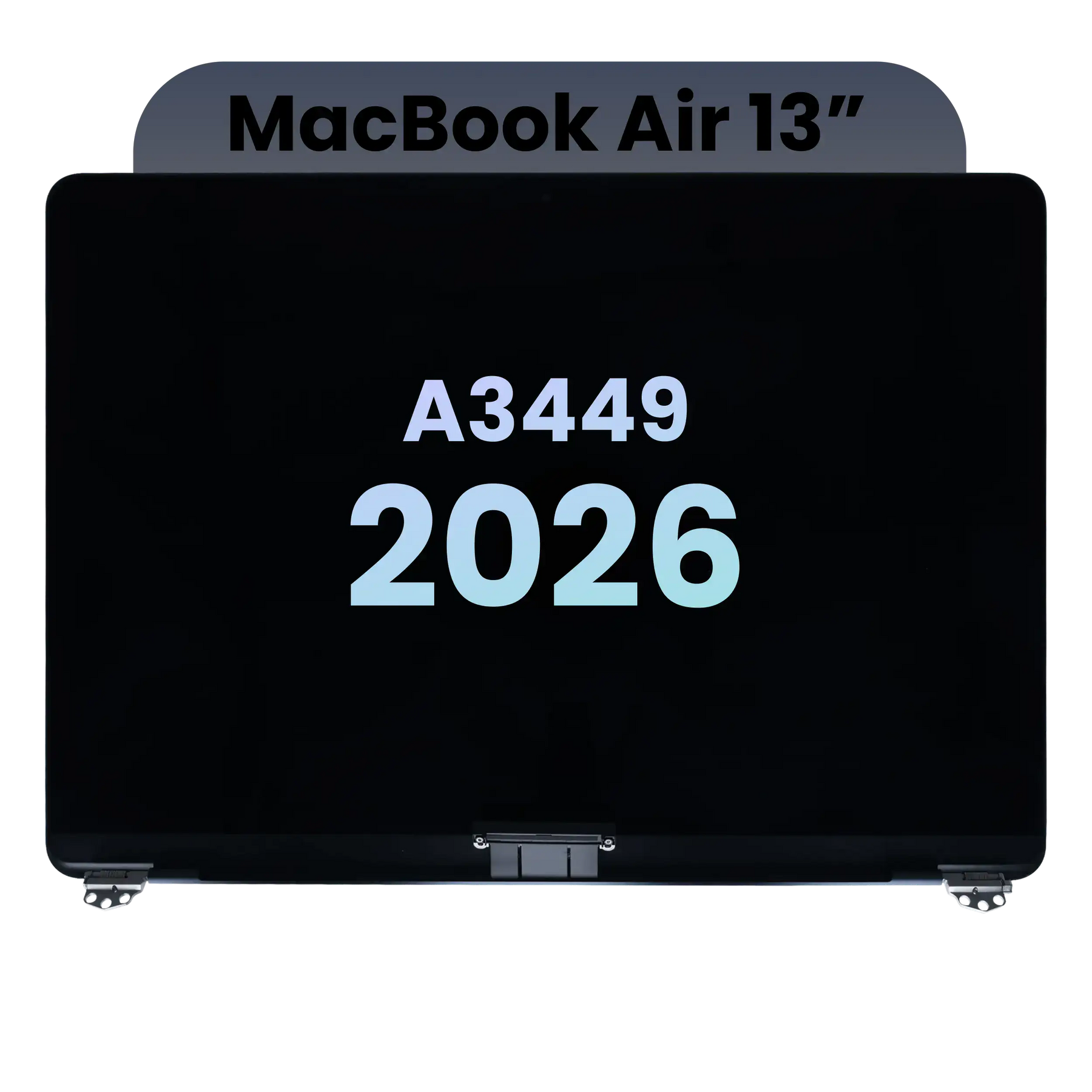 Complete LCD Display Assembly For MacBook Air 13" (A3449) (2026) (Genuine OEM) (Starlight)