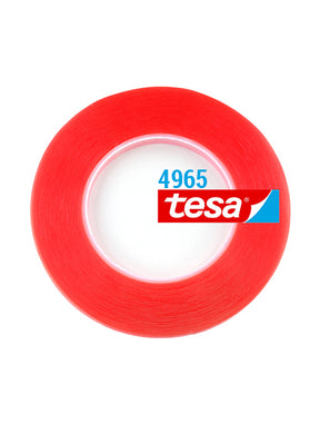 Double-Sided Polyester Red Tape (10MM X 25M) (Tesa Model # 4965)