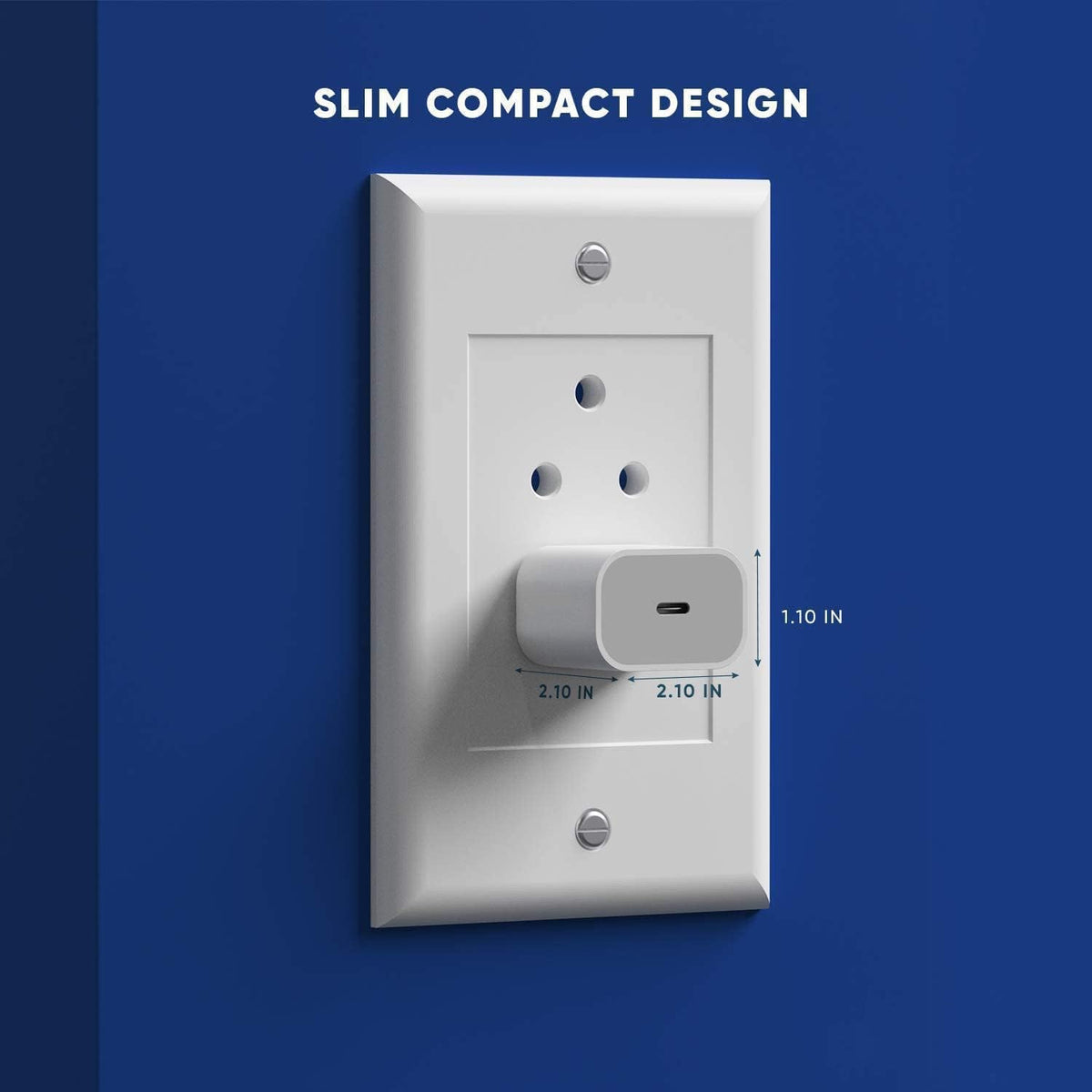 iPhone 12 Charger Adapter – Original 20W USB-C Fast Charging Power Adapter