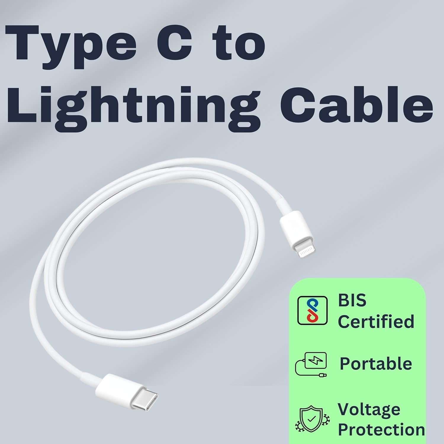 iPhone XR Charger – Original USB-C to Lightning Fast Charging Cable