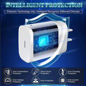 iPhone 11 Pro Charger – 20W USB-C Fast Charging Adapter