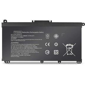 HP Pavilion 14-BF, 14-BK,Pavilion X360 14-CD, 15-DA,15-CC, 15-CD,15-CK,TF03XL Laptop Battery