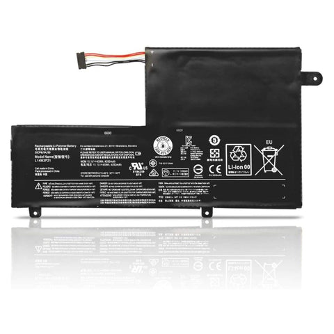 Lenovo L14M3P21 Battery For Flex 3 1470 1480 Flex 4 1570 1580 IdeaPad 310S 320S 500S 510S 520S Edge 2-1580 L12M2P21 L14L3P21 L15M3PB0 L15L3PB Series Laptop's.