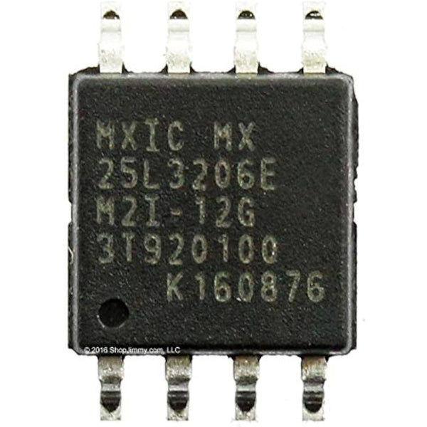 5x MX25L6406EM2I-12G Flash IC Chip, SOP8 Gehäuse – Original MXIC, Für Reparatur & Elektronikprojekte!