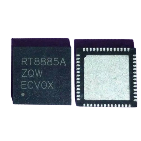 Lotto Di 5 IC Chip RT8885AZQW RT8885A ZQW RICHTEK In Contenitore QFN - Nuovi