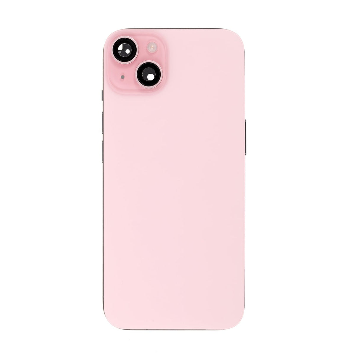 Replacement For iPhone 15 Back Cover Full Assembly-Pink