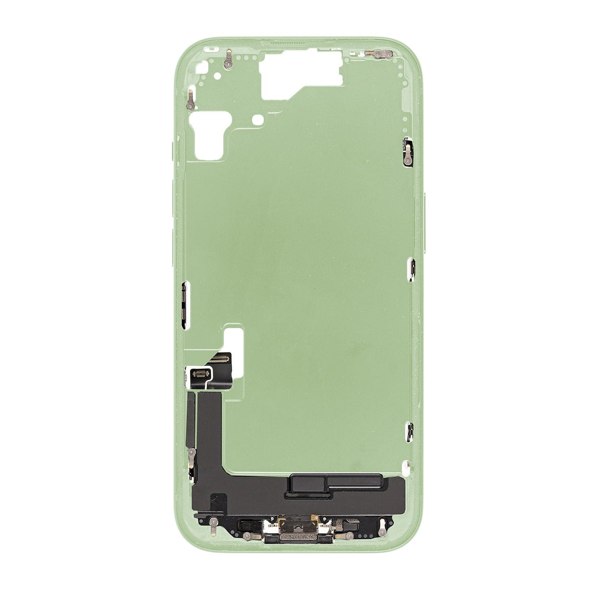 Replacement For iPhone 15 Mid-Housing Frame Assembly-Green