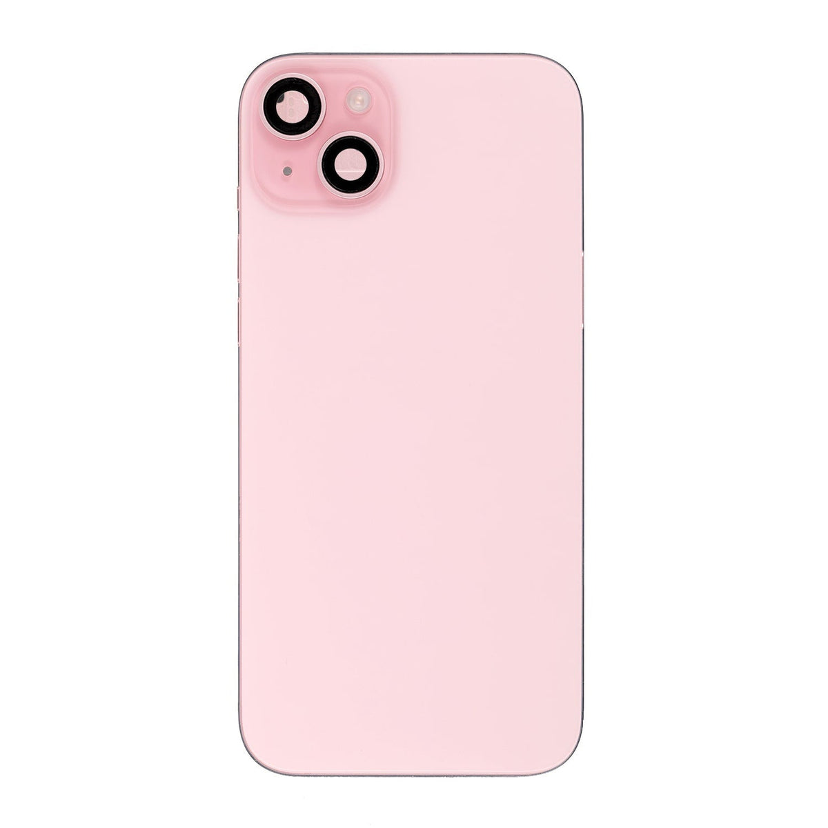 Replacement For iPhone 15 Plus Back Cover Full Assembly-Pink