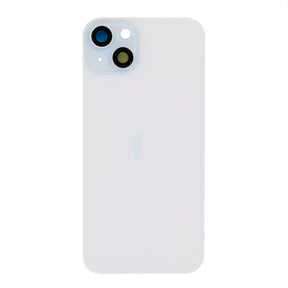 Replacement For iPhone 15 Plus Back Glass Panel With Magsafe Magnet-Blue