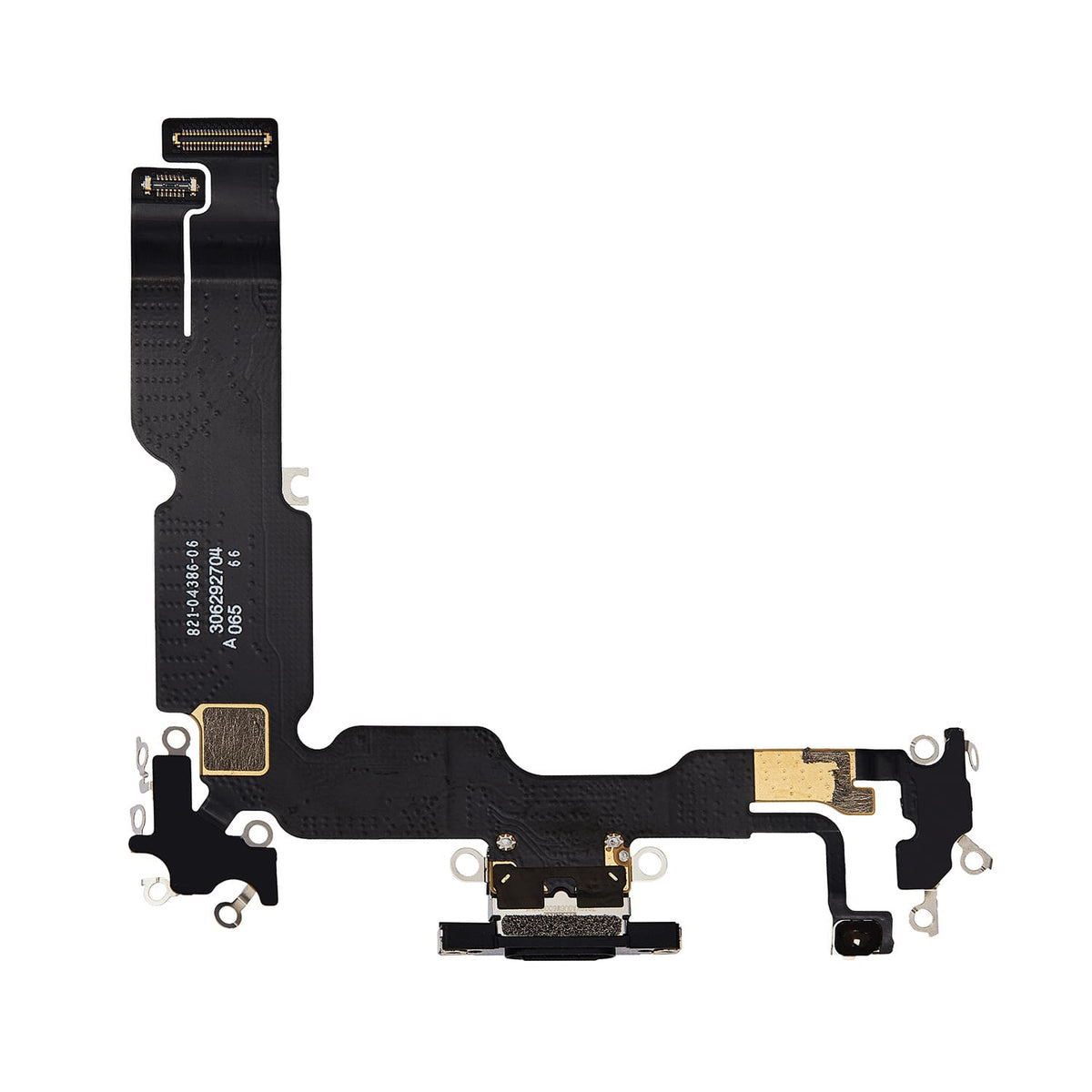 Replacement For iPhone 15 Plus Charging Port Flex Cable-Black