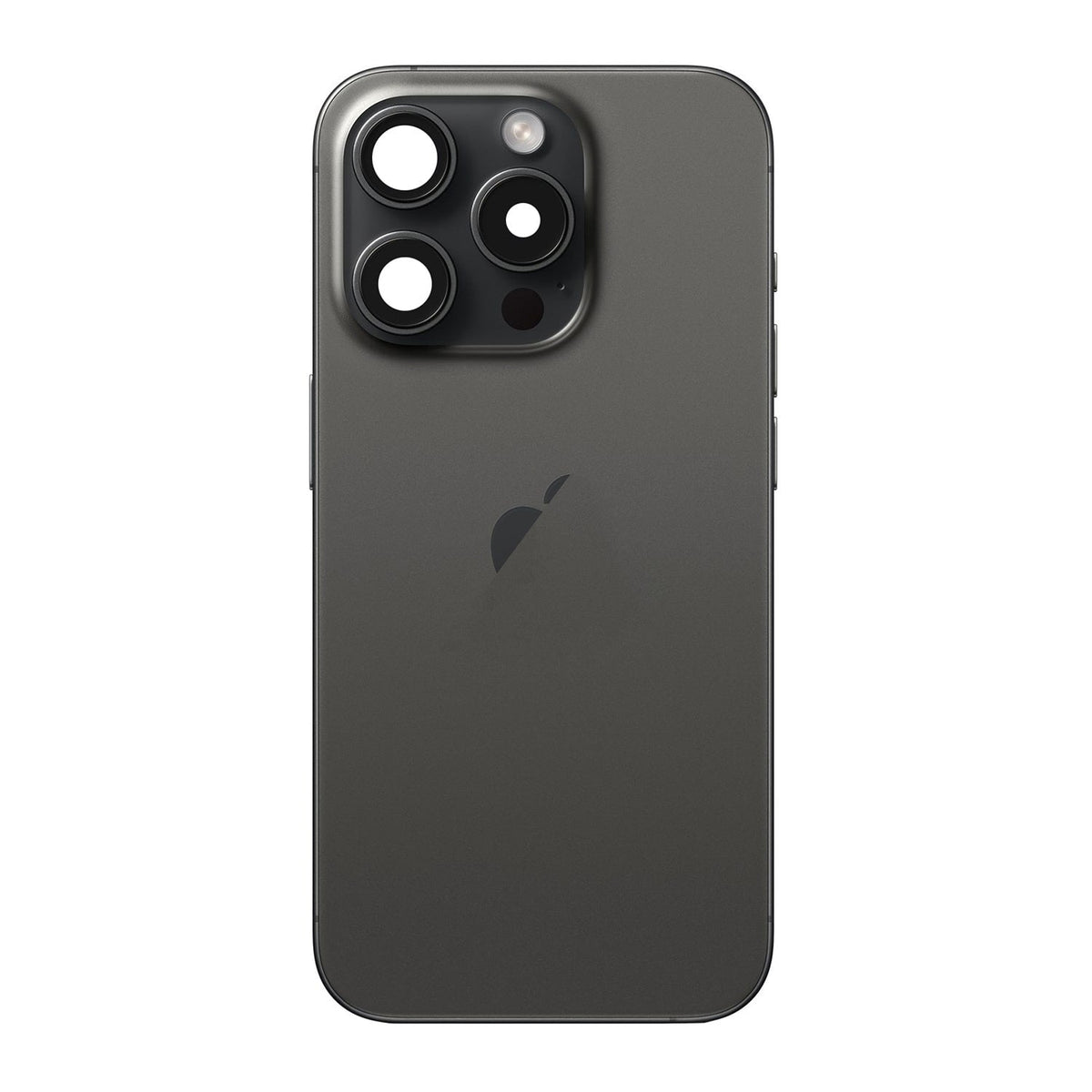 Replacement For iPhone 15 Pro Back Cover Full Assembly-Black Titanium