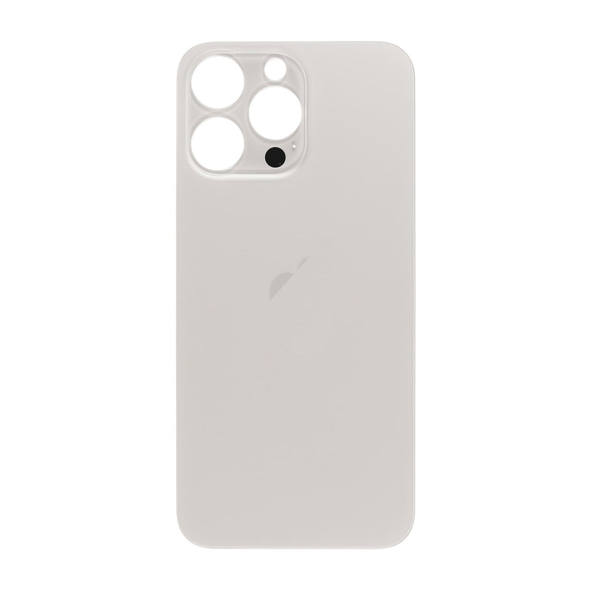 Replacement For iPhone 15 Pro Max Back Cover Glass-Natural Titanium 1