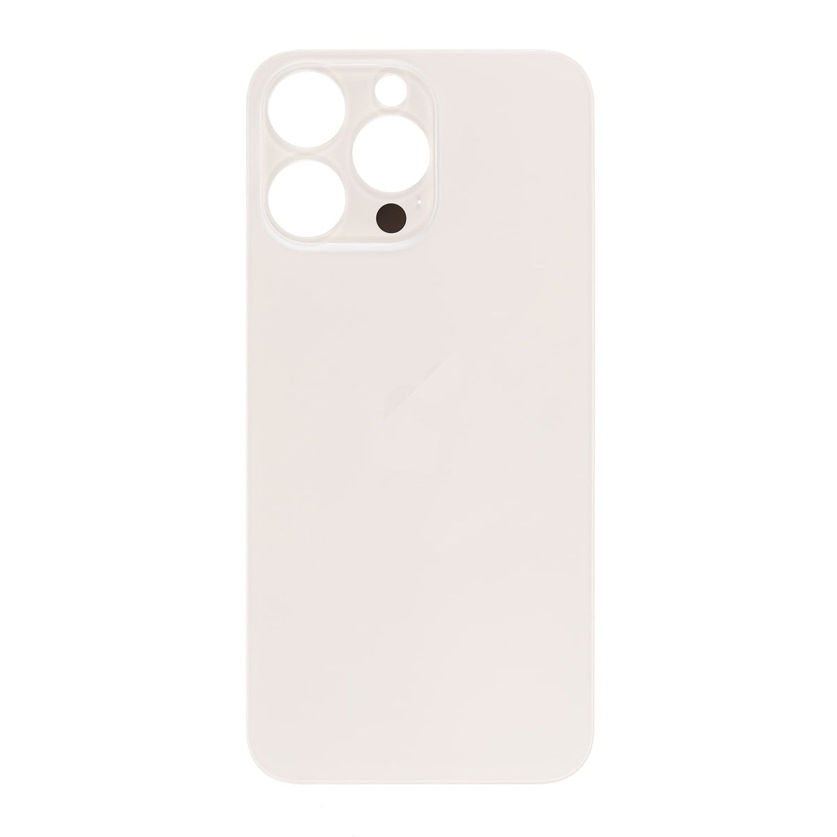 Replacement For iPhone 15 Pro Max Back Cover Glass-White Titanium 1