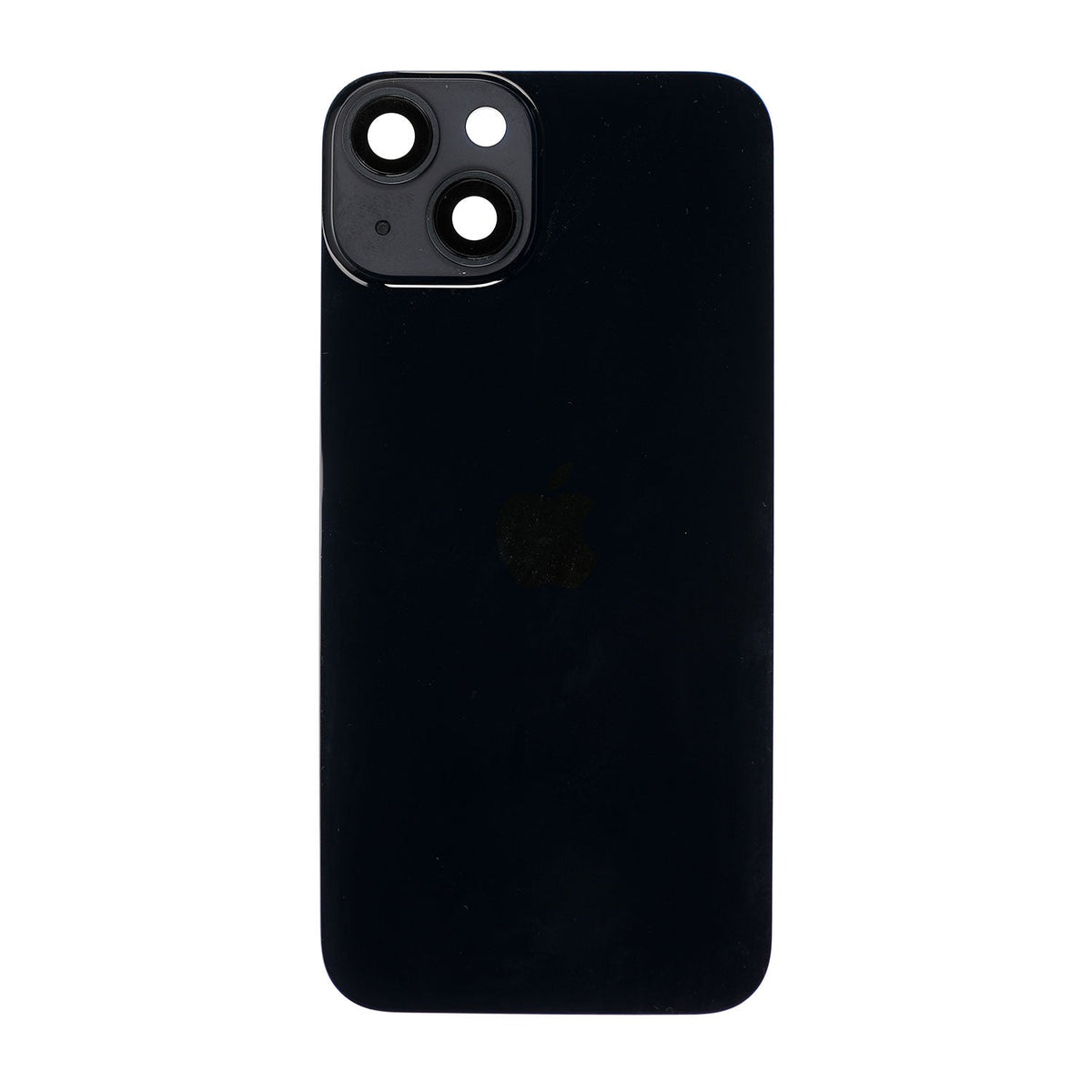 Replacement for iPhone 14 Back Cover Glass with Back Panel Frame - Midnight