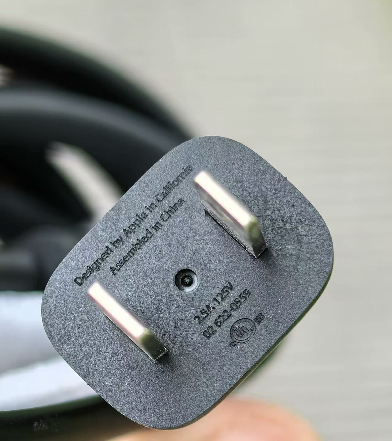Macmini power cord Apple 125V 2.5A 1.8m