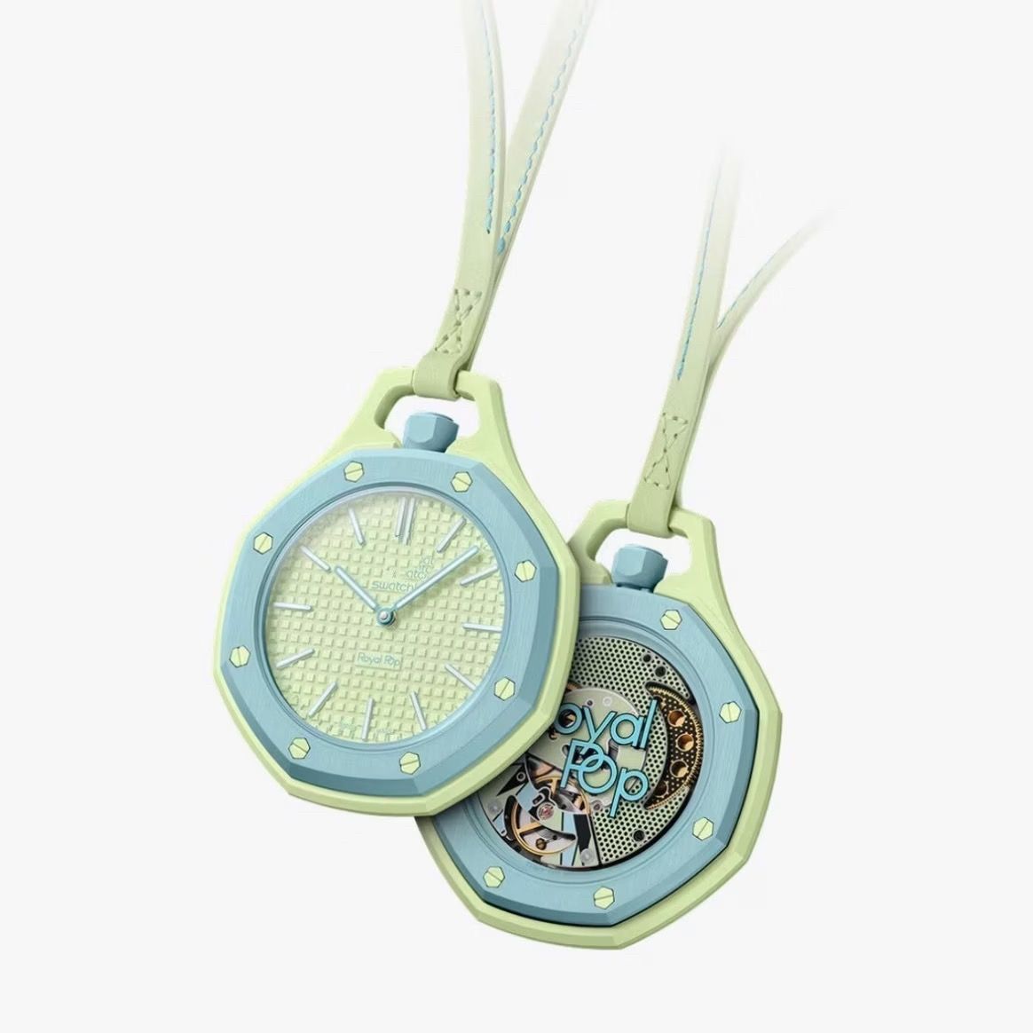 Swatch x Audemars Piguet Bioceramic Royal Pop Savonnette Otg Roz