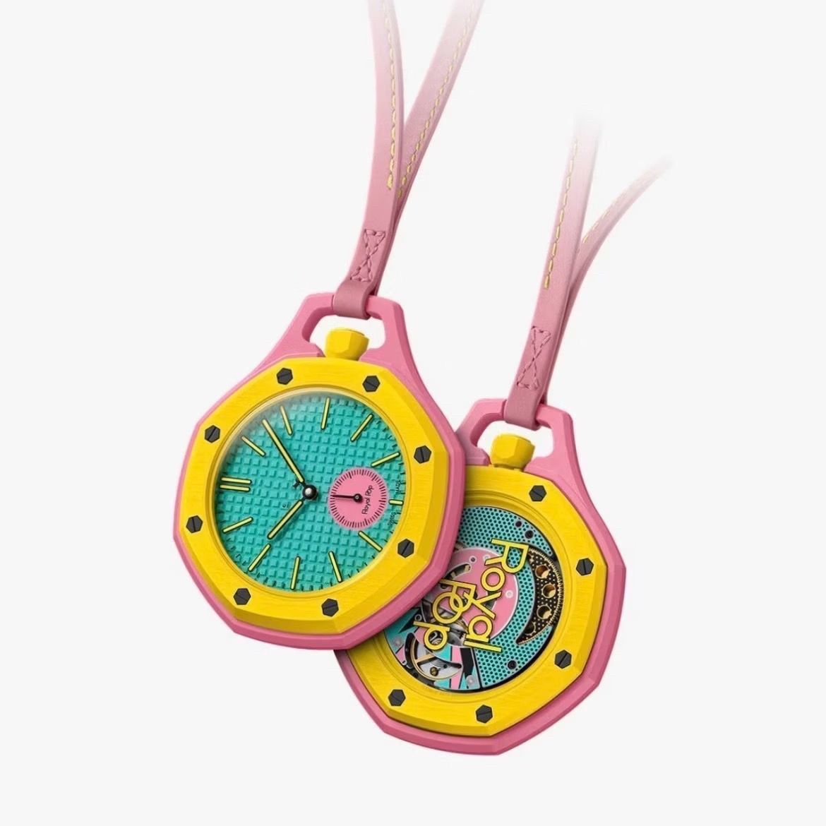 Swatch x Audemars Piguet Bioceramic Royal Pop Savonnette Otg Roz