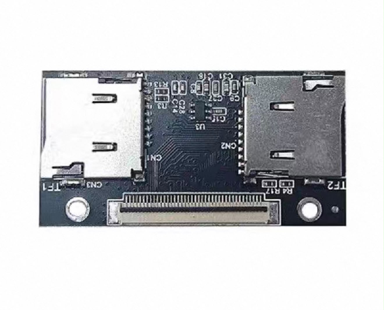 Dual TF Card Memory Card To CE Interface Connection