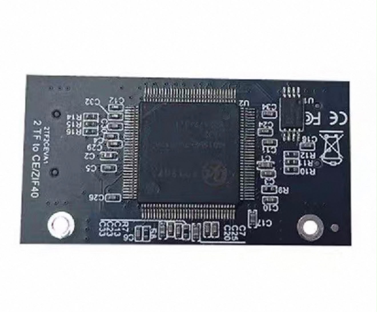 Dual TF Card Memory Card To CE Interface Connection