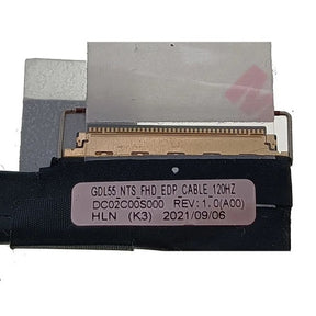 Zahara GDL55 LCD Screen Cable 40PIN 120Hz Replacement For Dell G15 Gaming Laptop