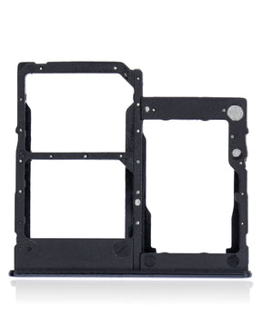 Dual Sim Card Tray Compatible For Samsung Galaxy A41 (A415 / 2020) (Prism Crush Black)
