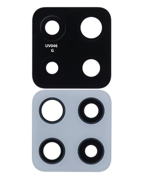 Back Camera Lens (Glass Only) With Adhesive Compatible For Samsung Galaxy A42 5G (A426 / 2020) (Prism Dot Gray)