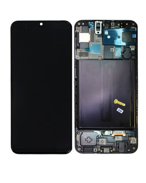 OLED Assembly With Frame Compatible For Samsung Galaxy A50 (A505F / 2019) (International Version) (Service Pack) (All Colors)