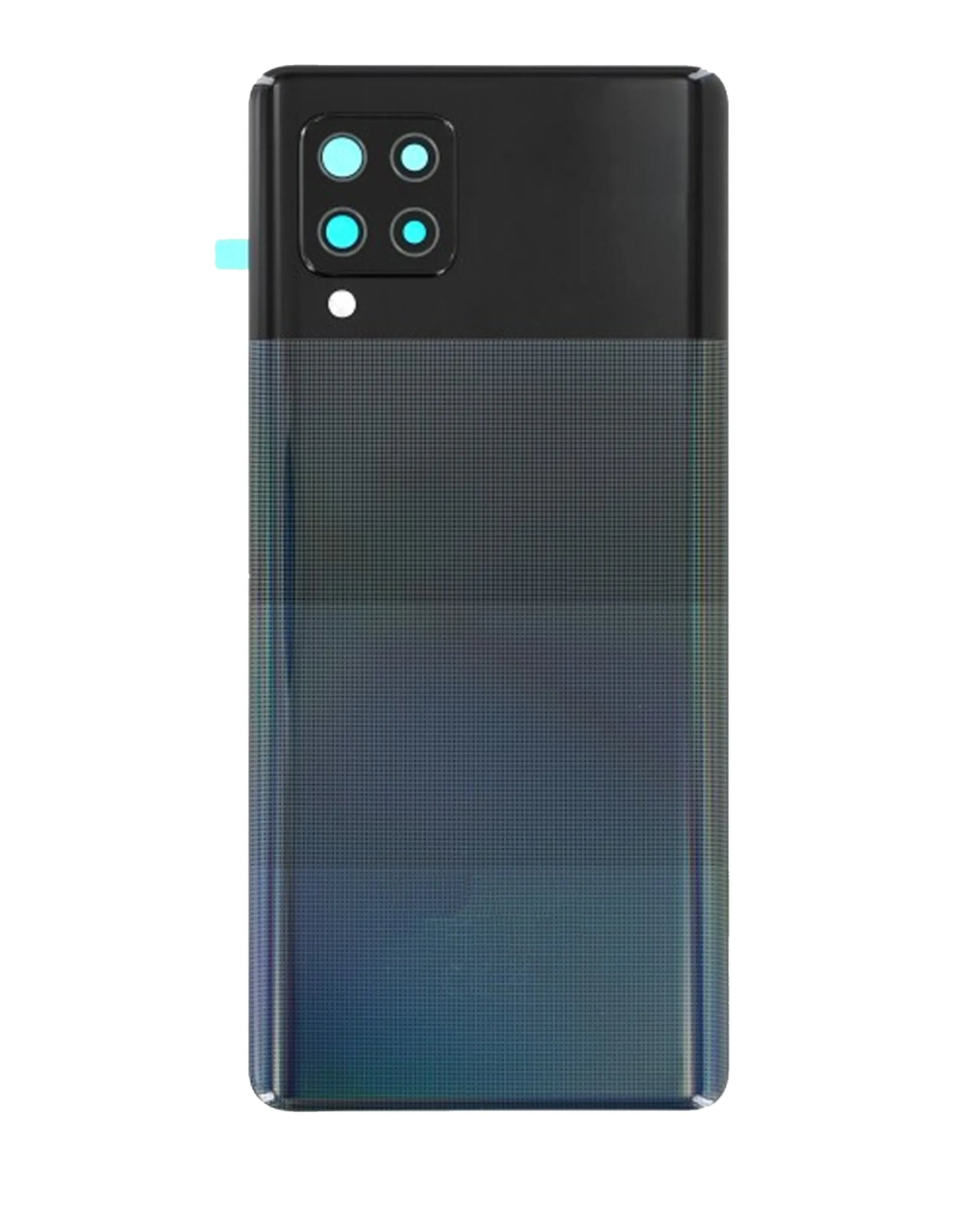 Back Cover Glass With Camera Lens Compatible For Samsung Galaxy A42 5G (A426 / 2020) (Service Pack) (Prism Dot Black)