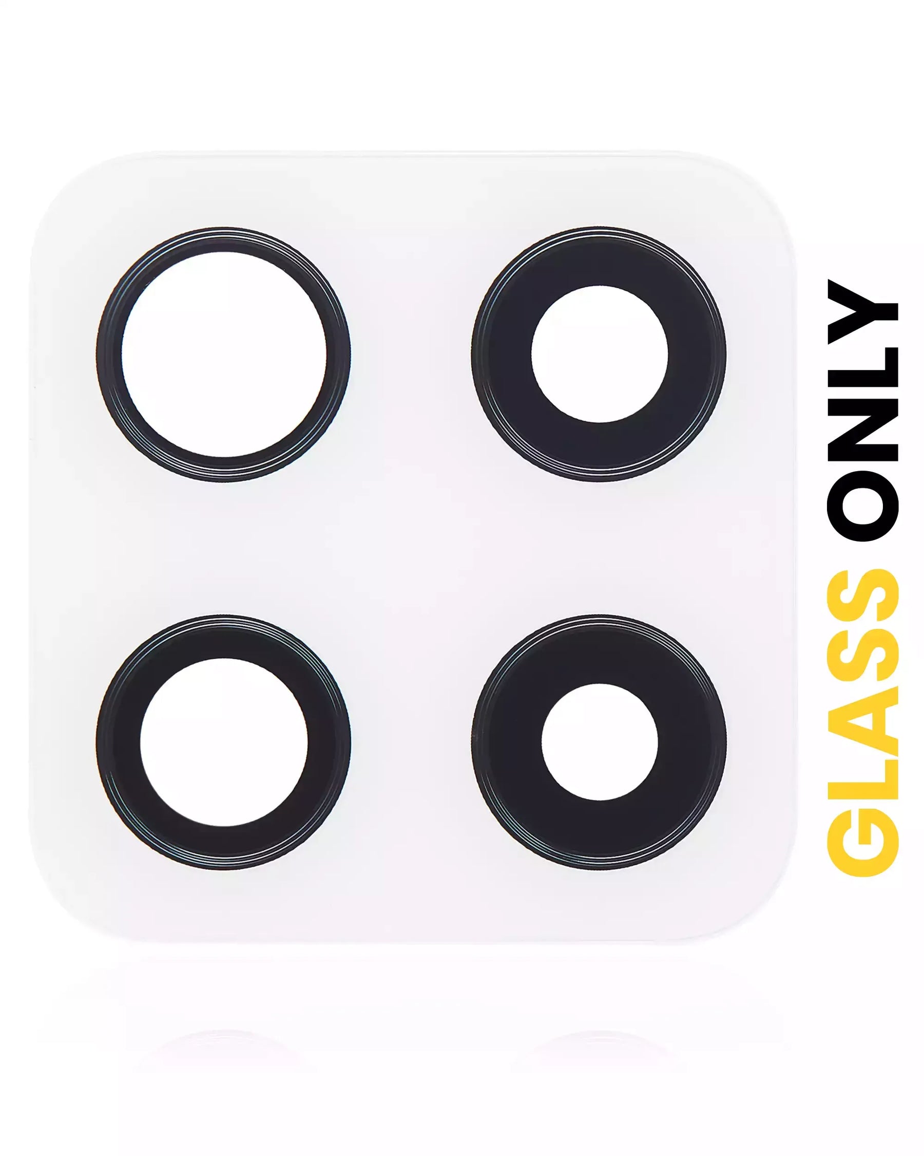 Back Camera Lens (Glass Only) With Adhesive Compatible For Samsung Galaxy A42 5G (A426 / 2020) (Prism Dot White)