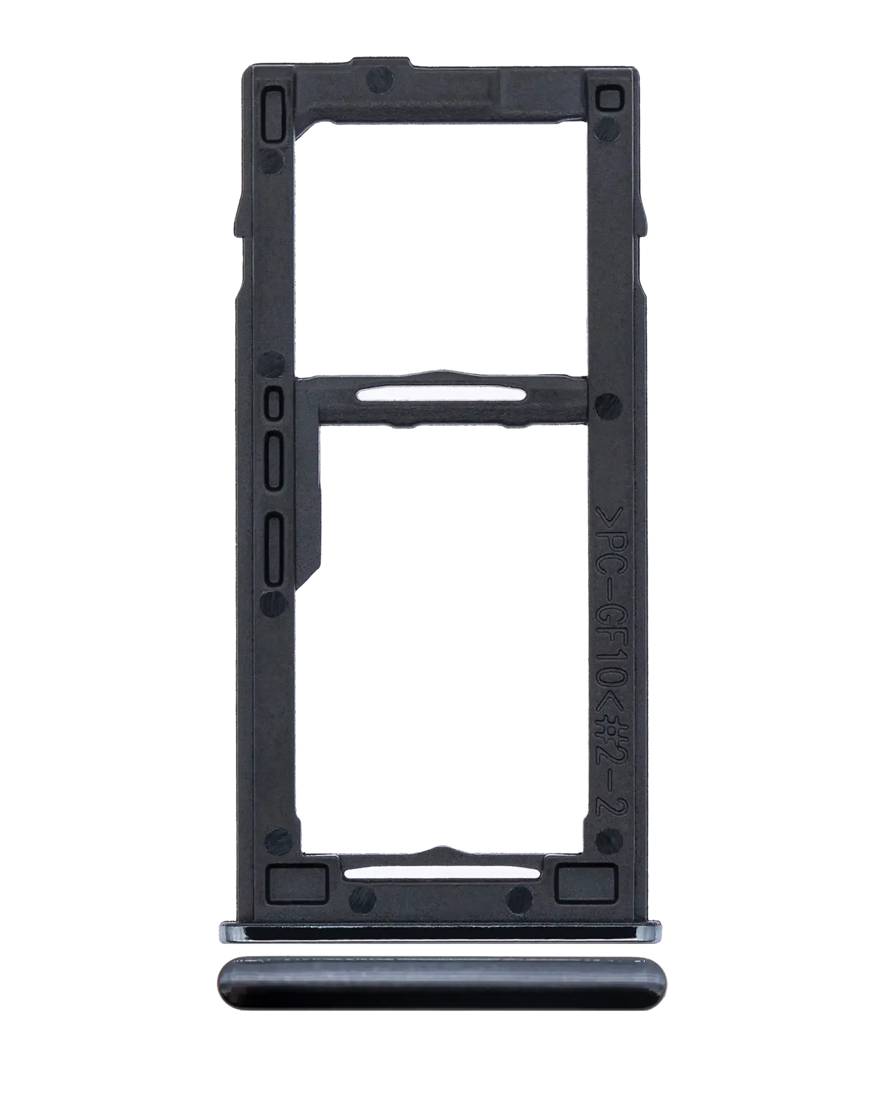 Single Sim Card Tray Compatible For Samsung Galaxy A42 5G (A426 / 2020) (Prism Dot Black)