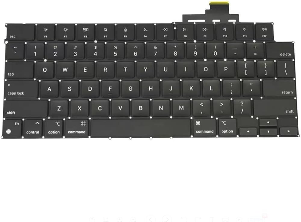 Keyboard for MacBook Air M2 13.6" Retina A2681 (US Keyboard)