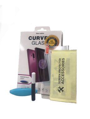Replacement UV Tempered Glass With Glue Compatible For Samsung Galaxy S6 Edge (Case Friendly)
