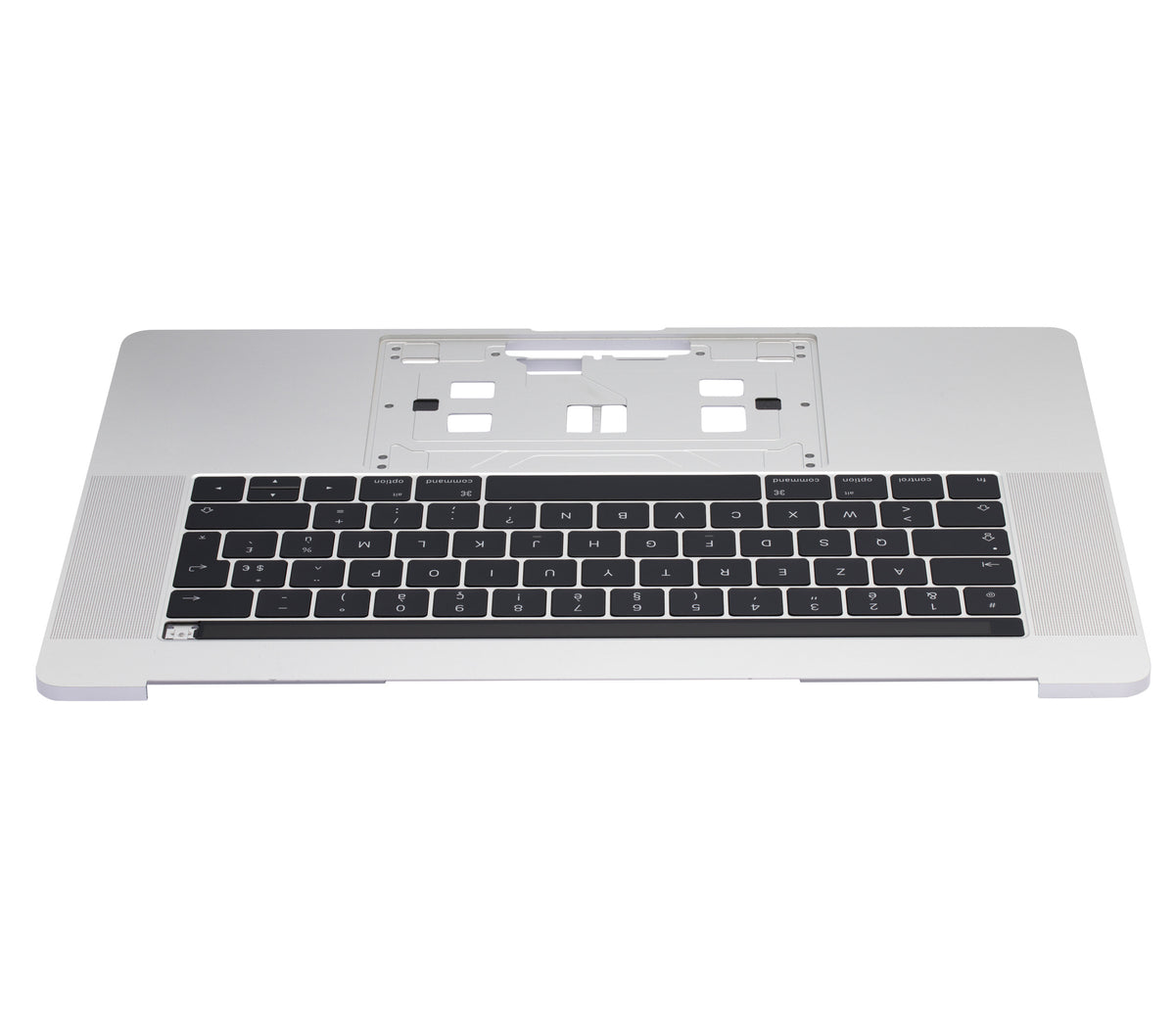 SILVER TOP CASE WITH KEYBOARD (FRENCH)  FOR MACBOOK PRO 13" W/ TOUCH BAR A1707 (LATE 2016 / MID 2017)