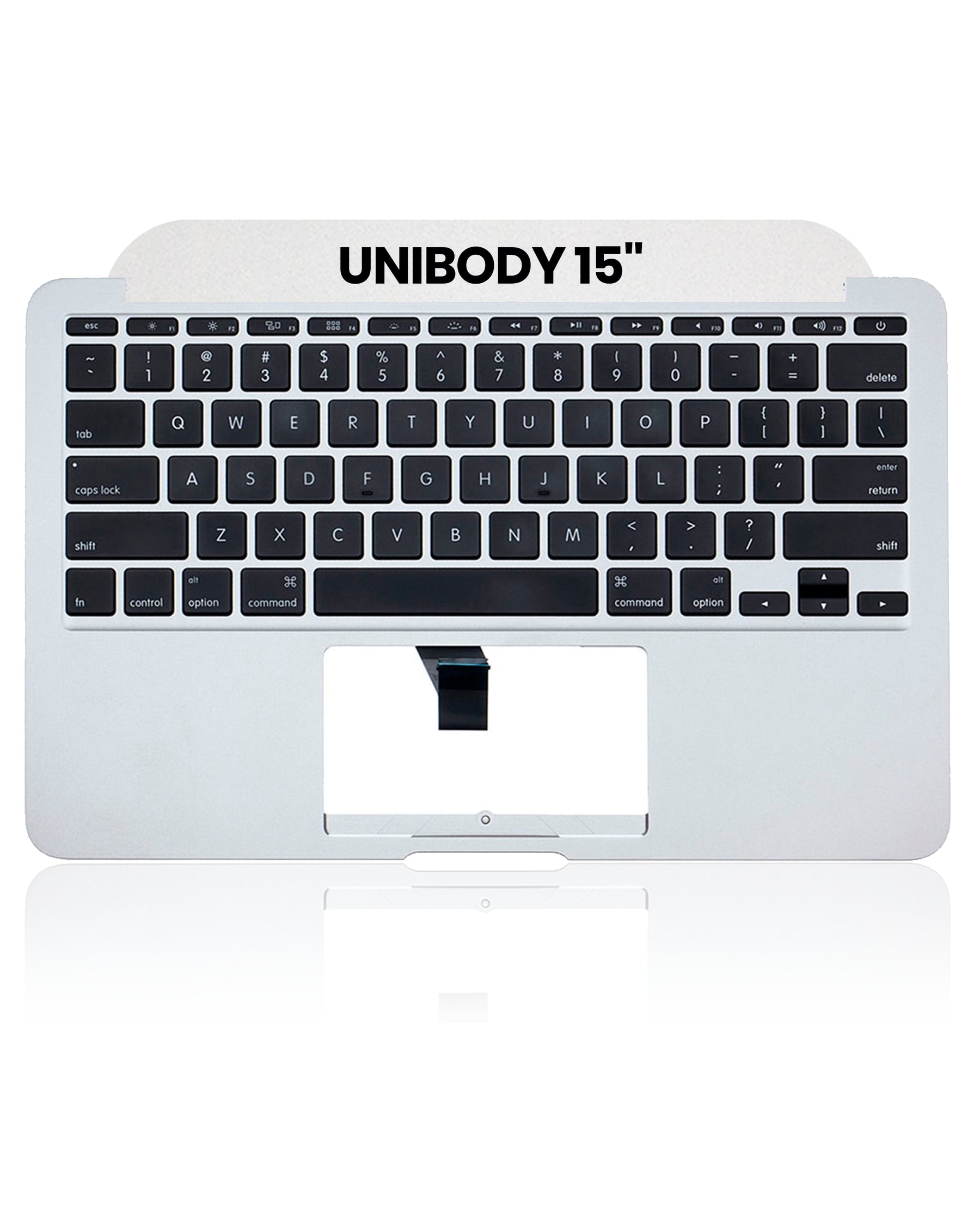 TOP CASE WITH KEYBOARD (US ENGLISH) FOR MACBOOK PRO UNIBODY 15