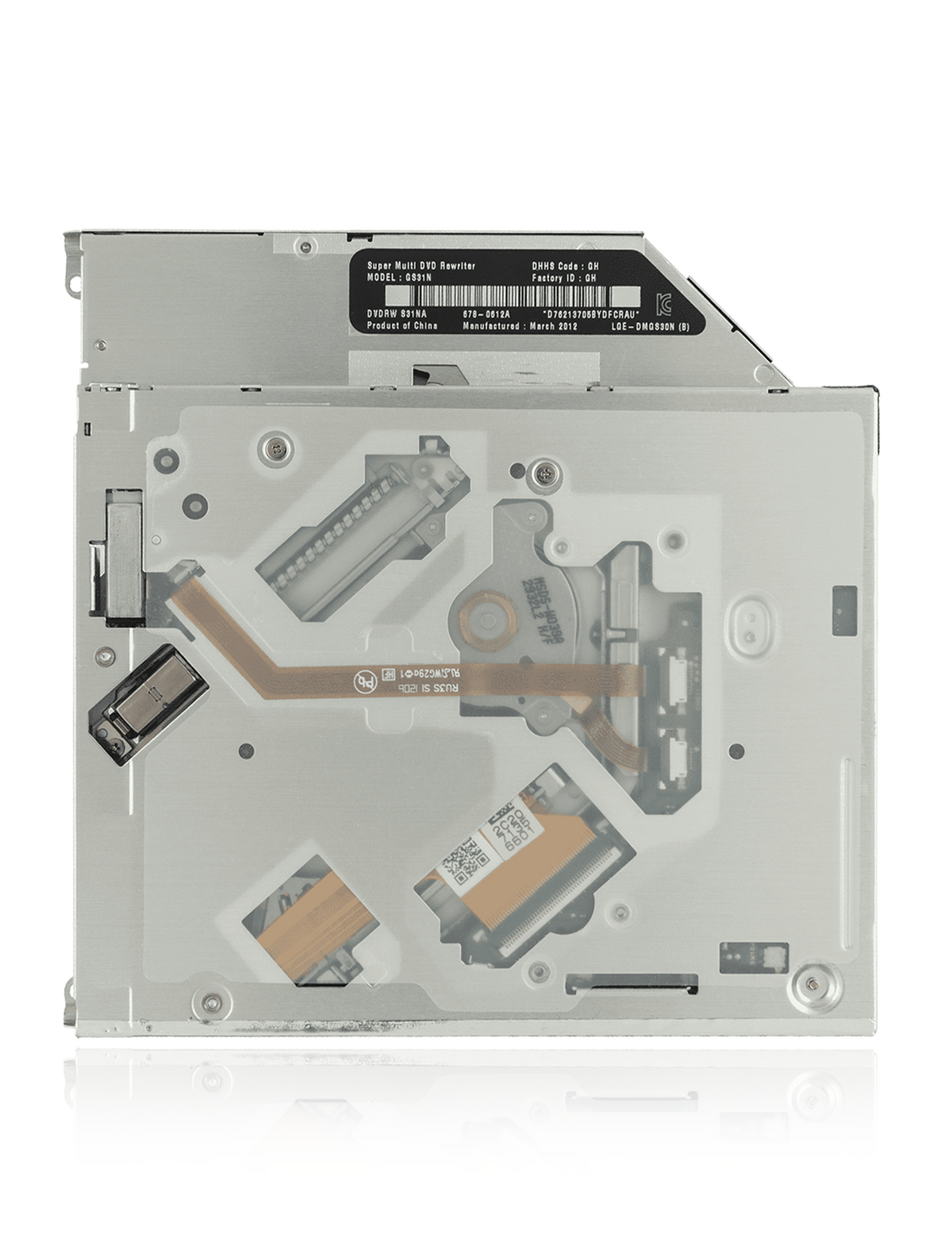 DVDRW SUPERDRIVE (GS23N) FOR MACBOOK PRO UNIBODY 13"/15"/ 17" (A1278 / A1286 / A1297 / A1342 (MID 2009 TO MID 2012)
