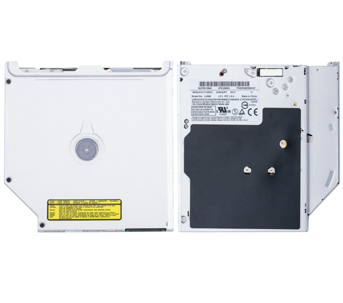 SUPERDRIVE (UJ-898) FOR MACBOOK PRO UNIBODY 13"/15"/17" A1286/A1278/A1297 (MID 2009/MID 2010/EARLY 2011/LATE 2011/MID 2012)