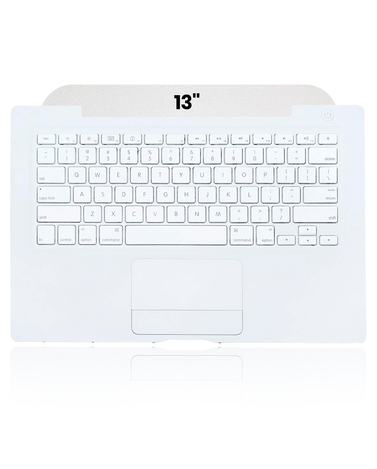 TOP CASE WITH KEYBOARD AND TRACKPAD COMPATIBLE FOR MACBOOK 13" A1181 (MID 2009 - LATE 2007) (US ENGLISH)