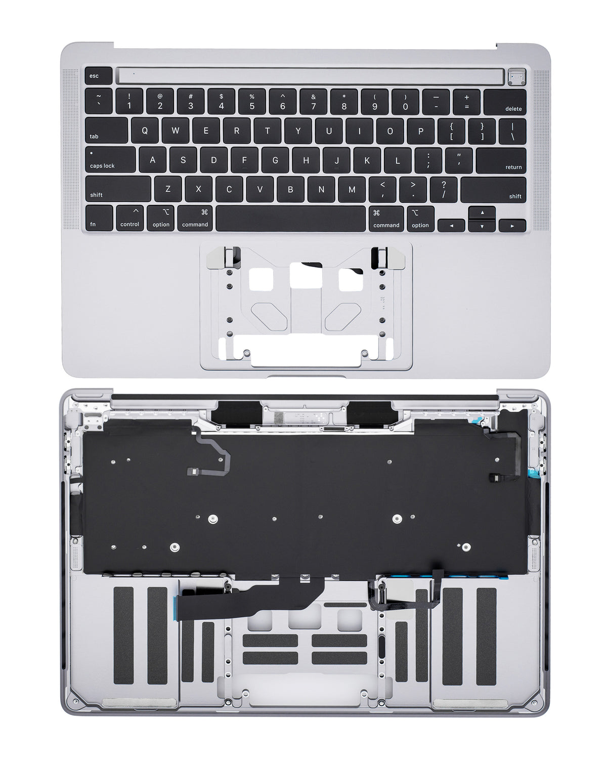 SPACE GREY TOP CASE WITH KEYBOARD FOR MACBOOK PRO 13" A2251 (MID 2020)
