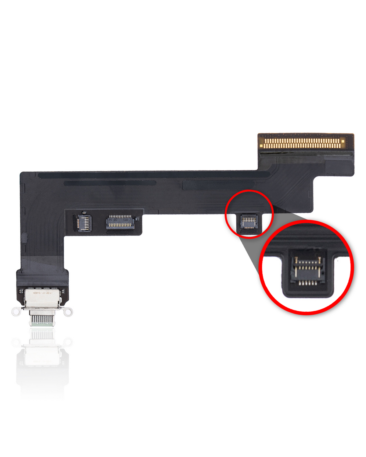 CHARGING PORT FLEX CABLE (4G VERSION) COMPATIBLE FOR IPAD AIR 4 - GREEN