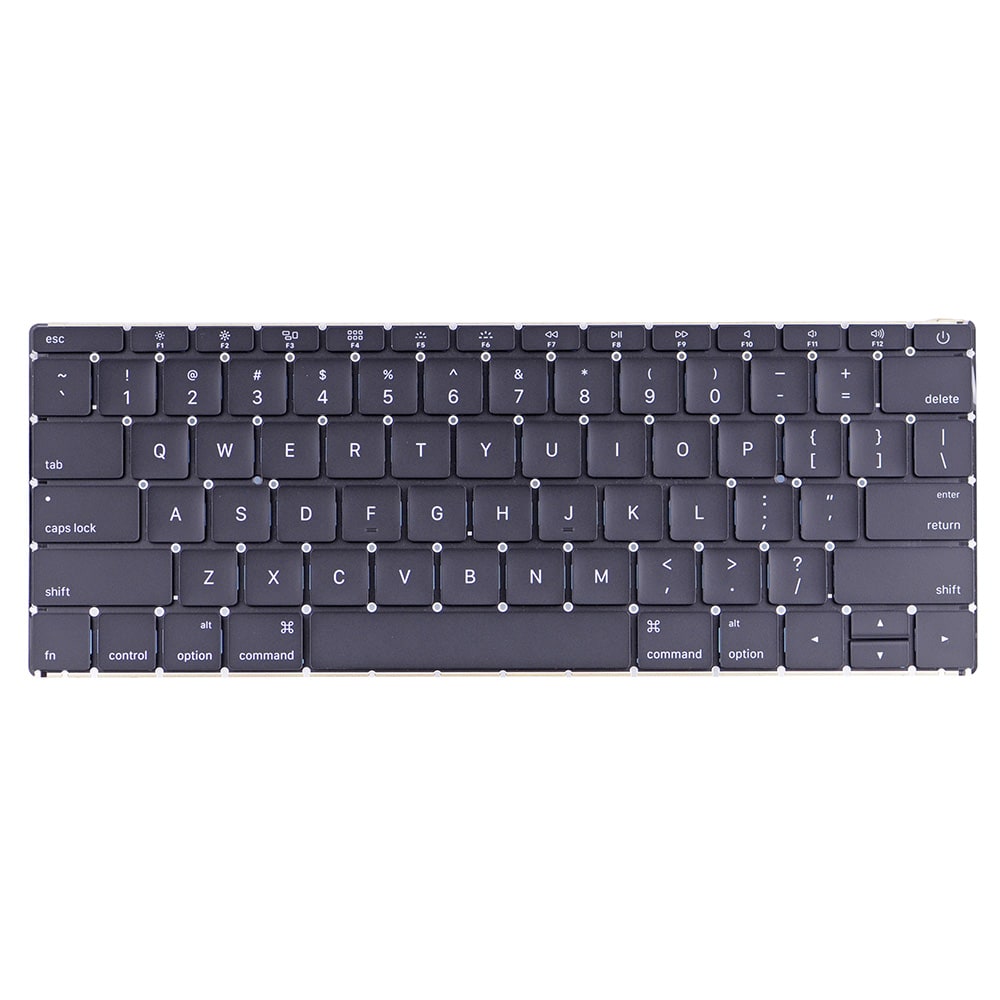 KEYBOARD WITH BACKLIGHT (US ENGLISH) FOR MACBOOK 12" RETINA A1534 EARLY 2015