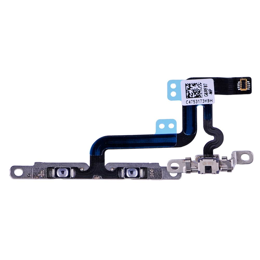 VOLUME BUTTON FLEX CABLE WITH METAL BRACKET ASSEMBLY FOR IPHONE 6S PLU