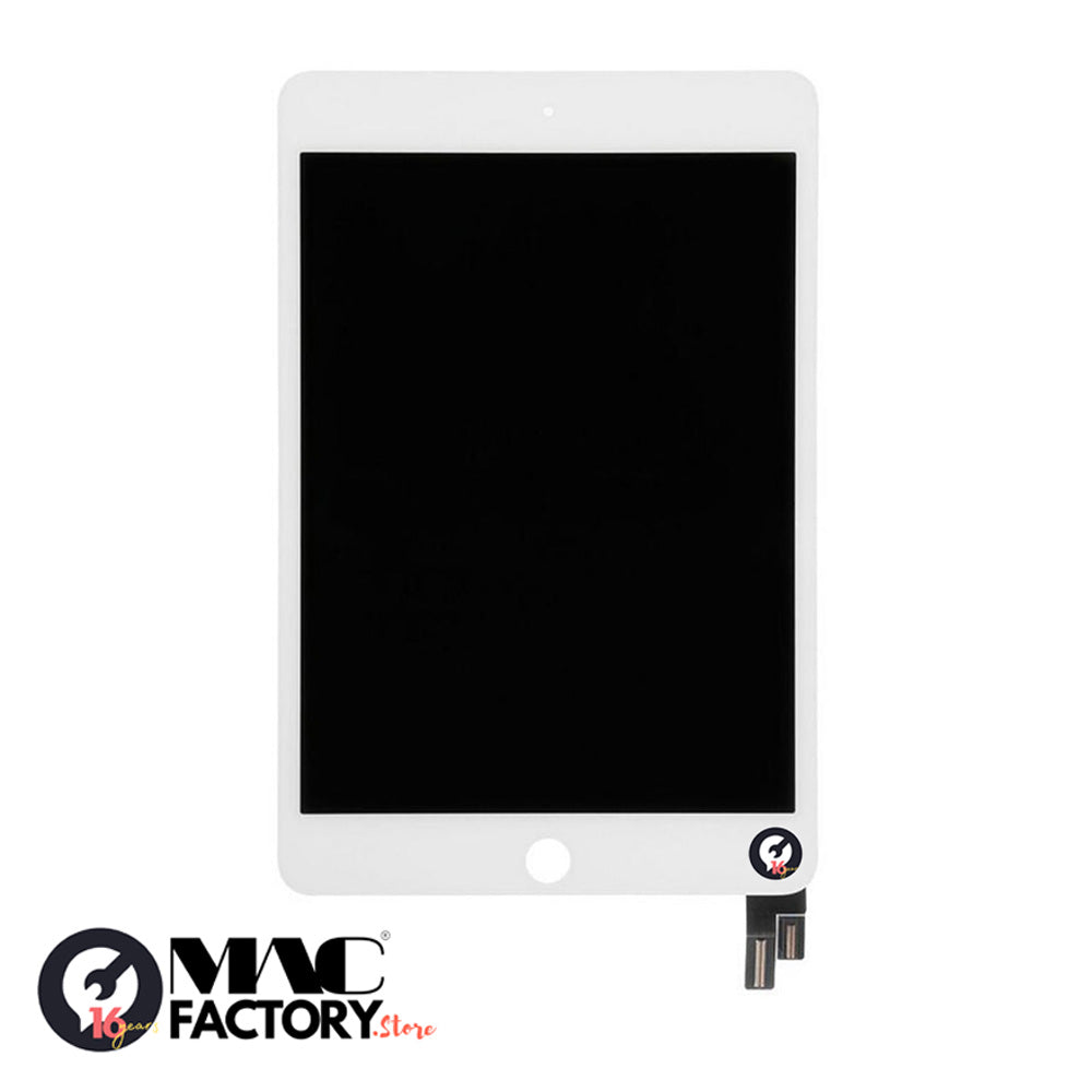LCD WITH DIGITIZER ASSEMBLY WITHOUT HOME BUTTON FOR IPAD MINI 4- WHITE