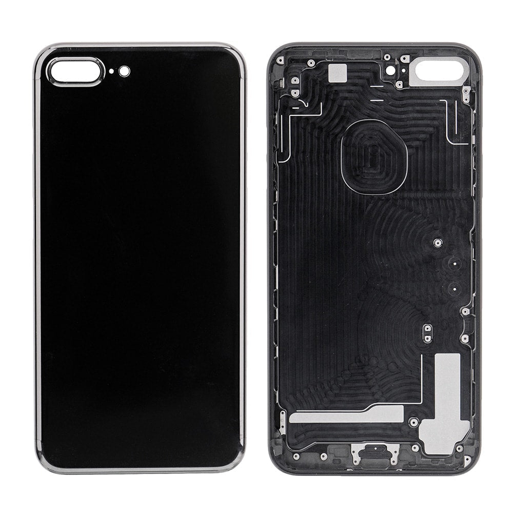 JET BLACK BACK COVER  FOR IPHONE 7 PLUS