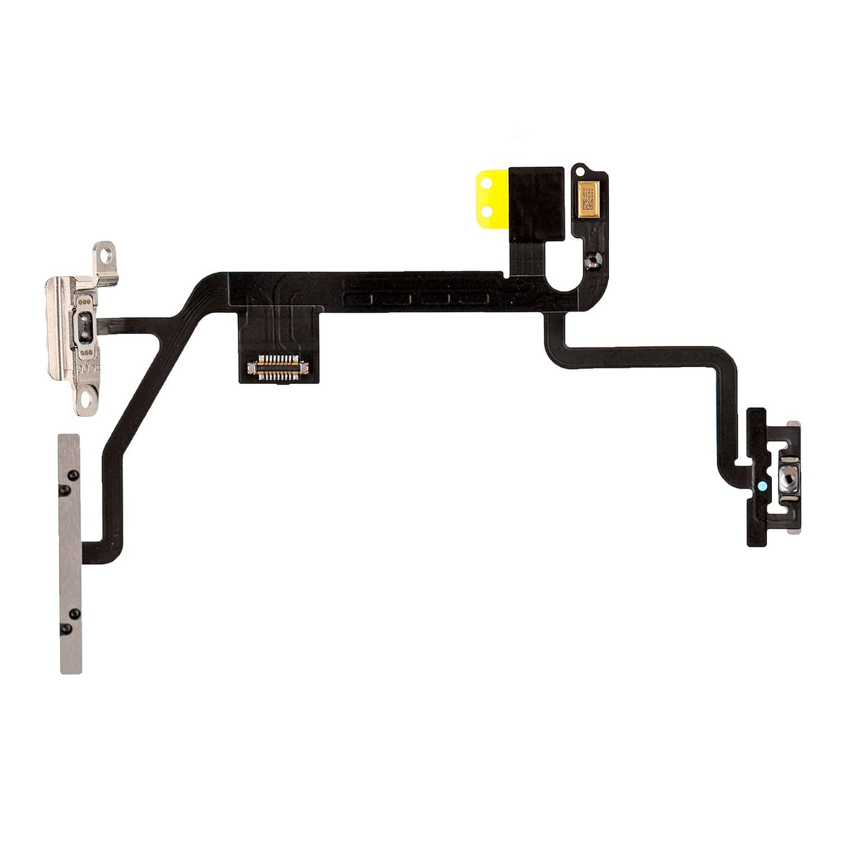 POWER/VOLUME BUTTON FLEX CABLE WITH METAL BRACKET ASSEMBLY STRAP FOR IPHONE 8/SE 2ND/SE 3RD