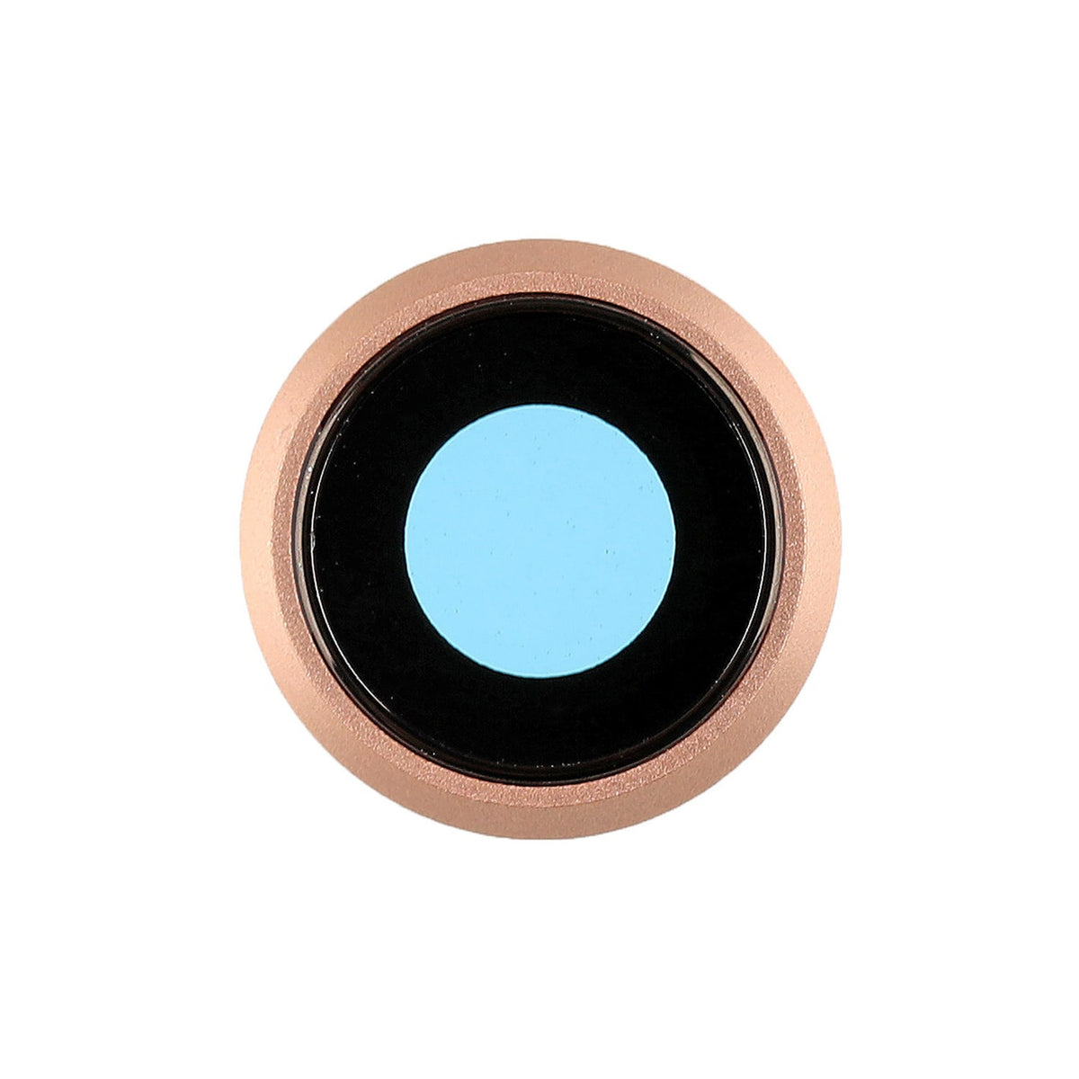 GOLD REAR CAMERA HOLDER WITH LENS FOR IPHONE 8/SE 2ND/SE 3RD