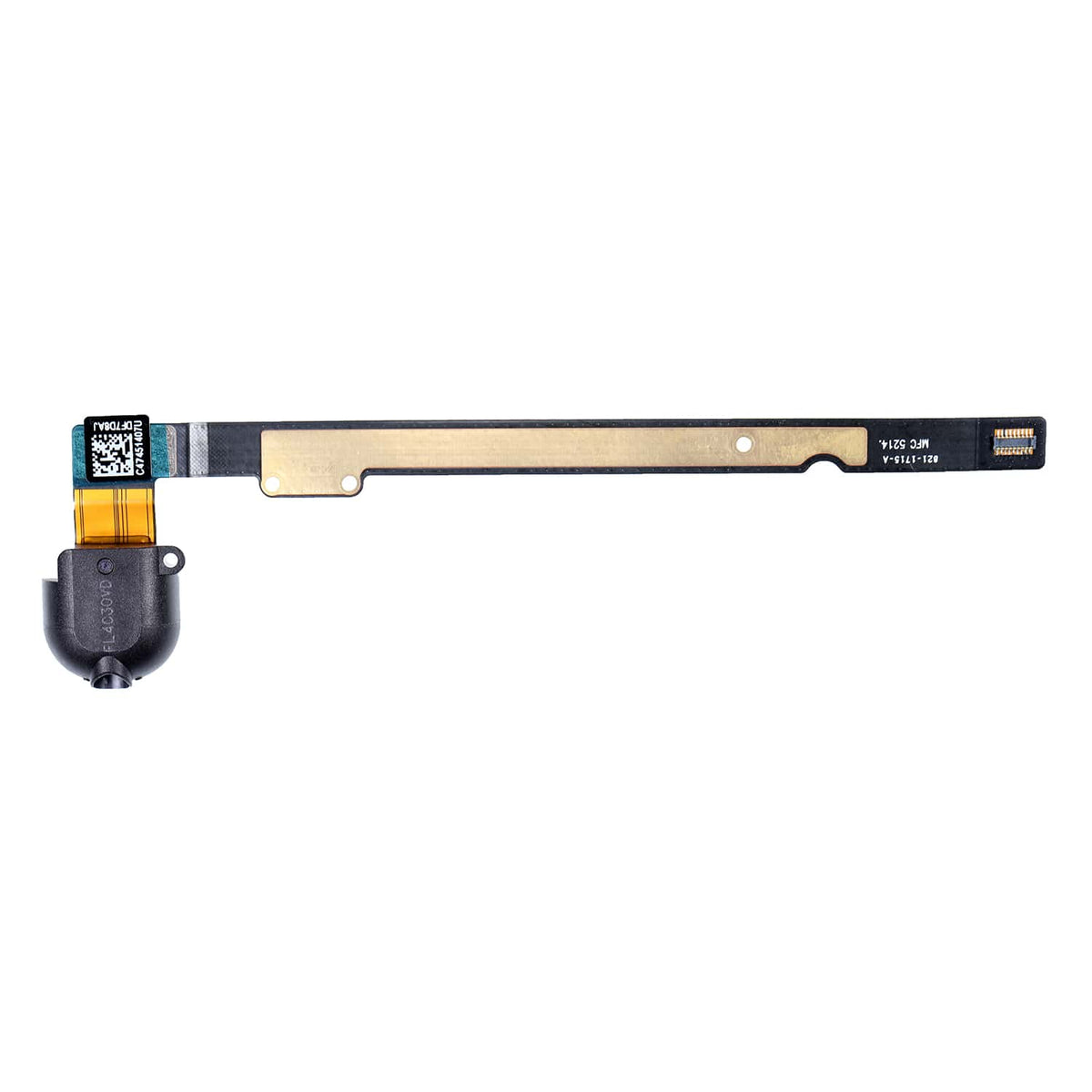 BLACK AUDIO EARPHONE JACK FLEX CABLE FOR IPAD 5