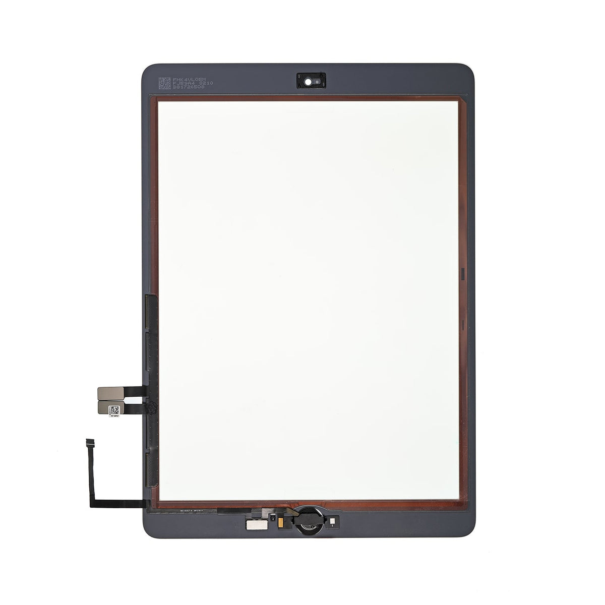 WHITE TOUCH SCREEN ASSEMBLY WITH GOLD HOME BUTTON ASSEMBLY FOR IPAD 6