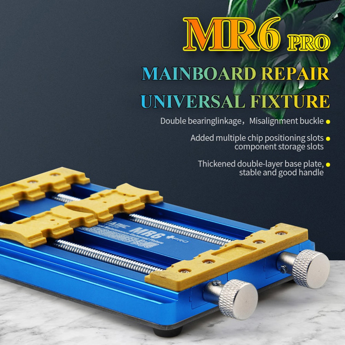 MECHANIC MR6 PRO MULTIFUNCTIONAL DUAL BEARING UNIVERSAL PCB HOLDER